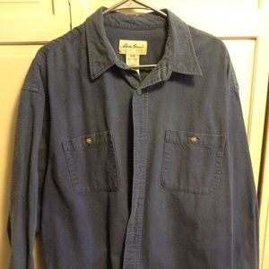 Eddie Bauer Men’s Chamois Long Sleeve Shirt XL